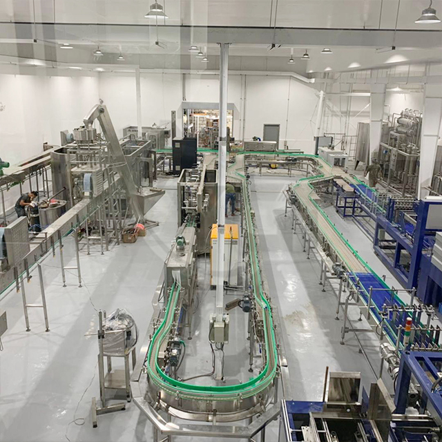 خط إنتاج المشروبات