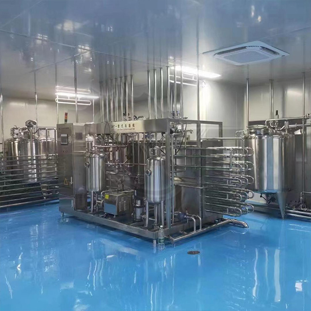 خط معالجة الحليب uht